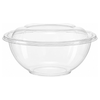 Clear Disposable PLA Salad Container Bowls with Dome Lids