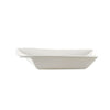 24oz 9.5” square bowl with rim, durable break-resistant dish for soup, salad, pasta, rice bowls, entrées, microwave-safe, dishwasher-safe, modern tableware for restaurants, catering, and home dining.
