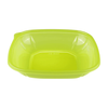 Square Disposable Plastic Salad Bowl For Meal Prep and Takeout