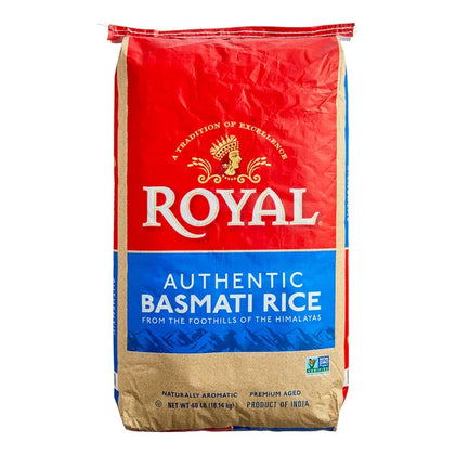 Royal 40lb Basmati Aromatic Premium White Rice