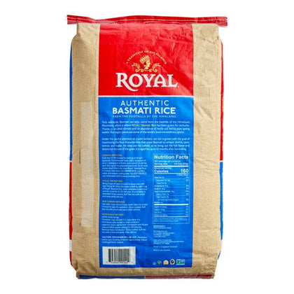 Royal 40lb Basmati Aromatic Premium White Rice