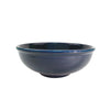 25oz 7 1/2-inch marine blue pasta bowl, BPA-free, lightweight, shatterproof, scratch-resistant, deep curved design, dishwasher-safe, microwave-safe, perfect for home, restaurants, catering, and serving.