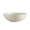 7 1/2-inch pasta salad bowl with 25oz capacity, crafted from scratch-resistant, durable material for pasta, salads, or entrees; stackable, modern design ideal for home, restaurant, or catering use