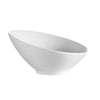 26oz 9-inch salad bowl with break-resistant design; perfect for entree salads, pasta, or shared sides. Microwave- and dishwasher-safe for restaurants, catering, or home use.