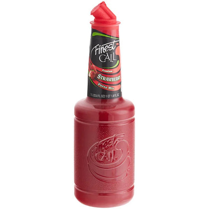 1 liter plastic bottle strawberry puree mix smooth fruit beverage ingredient