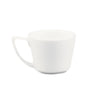 2 1/4-inch Cup A.D., 2oz espresso cup, chip-resistant, microwave-safe, dishwasher-safe, sleek white design, ideal for espresso, small drinks, and coffee servings.