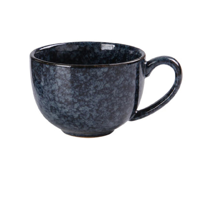 This cup offers a durable glazed finish suitable for dishwasher, oven, and microwave use. Ideal for cafés, restaurants, and institutional kitchens, this cup supports consistent service with its robust construction and practical size, making it a reliable choice for daily coffee service and table presentation in busy foodservice settings. High quality affordable restaurant dinnerware.