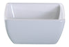 This square bowl from the Venice collection combines elegant design with durable melamine construction. Its pristine white finish enhances any table setting, while the 6 Oz capacity is perfect for serving sauces, dips, or small portions. Lightweight and resistant to breakage, it’s ideal for both everyday use and special occasions allowing you to elevate your dining experience with these high quality affordable restaurant dinnerware.