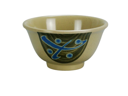 This Small Bowl is a great and affordable restaurant tableware. It is made from durable and reliable melamine material. You can use these unique round bowls to serve such dishes like rice, miso soup, noodles or salads. Thanks to the elegant Japanese collection style, the bowl will perfectly fit any food-serving establishment design allowing you to elevate your dining experience with these high quality affordable restaurant dinnerware. 