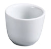 Chinese tea cup is crafted from super white porcelain with rolled edges that resist chipping, ensuring long-lasting durability. It's 4.5 Oz capacity is ideal for serving tea in cafes, restaurants, or at home. Dishwasher safe and eco-friendly, this cup combines practicality with a simple, timeless design that complements any setting. Elevate your tea experience with a cup built to last and impress.