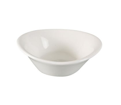 This jelly dish is ideal for serving sauces, syrups and homemade jams and makes a perfect accompaniment to restaurant, cafes, bakery or banquet hall dinnerware. Made from high-quality super white porcelain with 3 inches in diameter, this contemporary jelly dish features smooth rolled edges. High quality and affordable restaurant dinnerware.