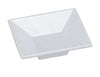 EcoQuality Small Square Dish is a perfect solution for those who look for reliable and affordable tableware for their food-serving establishment. This dish is ideal for serving dips, sauces, and spices. Made from melamine material, it is popular for being reliable and having an unbreakable structure. The stylish Rome collection design will perfectly fit any of the establishments' interiors. It can be used in restaurants, catered events, outdoor dining areas, diners, cafes, and even hotels. 