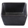 This square sauce dish features a height of 1.75 inch. Its porcelain material ensures microwave, oven, and dishwasher safety, making it suitable for busy kitchens requiring reliable and consistent dishware for sauces, condiments, or small accompaniments within restaurant, catering, or institutional settings. High quality affordable restaurant dinnerware.