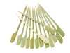 3.5-inch bamboo paddle, ideal for stirring, serving, and small cooking tasks.