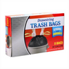 Strong, durable 30-gallon drawstring trash bags with leak-proof construction and secure closure, ideal for heavy-duty waste disposal in homes or commercial settings.