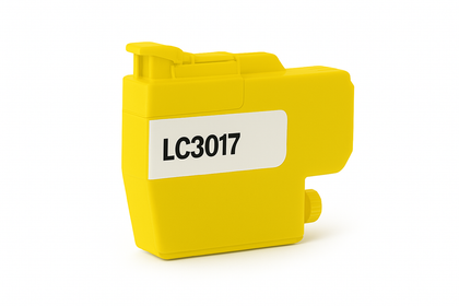 Yellow LC3017 Compatible Ink Cartridge for Brother Printer