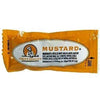small rectangular 5.5 g mustard packets single serve condiment for takeout