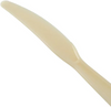 Beige Bio Based Heavy Weight Individually Wrapped Disposable Knives