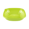 Square Disposable Plastic Salad Bowl For Meal Prep and Takeout