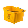 36QT yellow replacement mop bucket for commercial mop bucket sets; durable, high-capacity design ideal for janitorial use in schools, restaurants, offices, and industrial facilities.