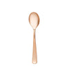 Polished Rose Gold Spoon Bag – Elegant Disposable Cutlery