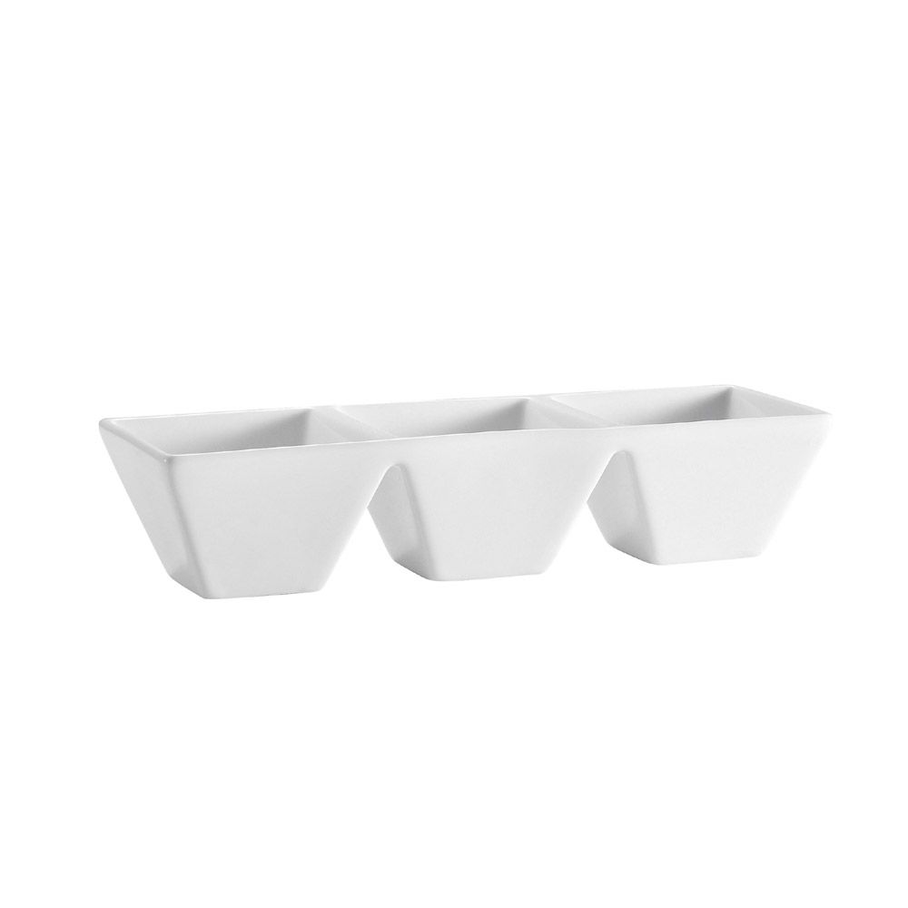3 Compartment Rectangular Tray 9