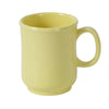 EcoQuality Bulbous Mug is made from the long-lasting and high-quality melamine material. You can serve any cold or hot drinks in these cups - coffee, tea, cocoa, etc. These yellow mugs will always look stylish in your cafeteria, restaurant or catering events allowing you to elevate your dining experience with these high quality affordable restaurant drinkware.

