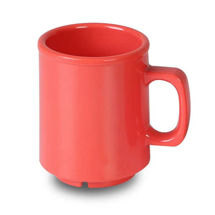 EcoQuality Cup/Mug is made from the long-lasting and high-quality melamine material. You can serve any cold or hot drinks in these cups - coffee, tea, cocoa, etc. These blue mugs will perfectly fit any establishment design. They will always look stylish in your cafeteria, restaurant or catering events. High quality affordable restaurant and household drinkware.