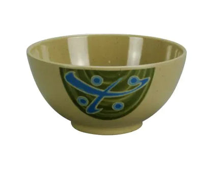 This japanese style soup bowl is a great and affordable restaurant tableware. It is made from durable and reliable melamine material. You can use these unique round bowls to serve such dishes like rice, miso soup, noodles or salads. Thanks to the elegant Japanese collection style, the bowl will perfectly fit any food-serving establishment design allowing you to elevate your dining experience with these high quality affordable restaurant dinnerware.
