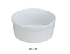 Fluted Soufflé Bowl is crafted from sturdy, high-quality porcelain in a super white color, this bowl is built to last for many years while maintaining its original appearance. It is perfect for baking and serving individual soufflés, crème brûlée, or other desserts and side dishes. This dinnerware is ideal for restaurants, cafes, and home dining. High quality and affordable dinnerware.