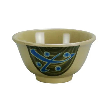 This elegant Japanese style Soup Bowl is a great and affordable restaurant tableware. It is made from durable and reliable melamine material. You can use these unique round bowls to serve such dishes like soups, guacamole, rice or other appetizers. Thanks to the elegant Japanese collection style, the bowl will perfectly fit any food-serving establishment design allowing you to elevate your dining experience 
with these high quality affordable restaurant dinnerware.