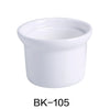 This versatile Soup Bowl/Onion Soup Crock is offering a unique and affordable design. Crafted from sturdy, high-quality porcelain in a clean bone white color, this dish is built to last for many years while maintaining its original appearance. It has 16 Oz capacity, making it perfect for serving individual portions of soups, stews, or even baked dishes in restaurant, cafes, and home dining. High quality and affordable dinnerware.