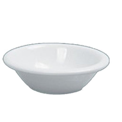 This porcelain white fruit bowl combines durability with eco-friendly design, making it an ideal choice for everyday use. Its 3.5 Oz capacity is perfect for serving salads, desserts, or fresh fruits in restaurant and home dining allowing you to elevate your dining experience with these high quality affordable restaurant dinnerware.