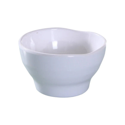 EcoQuality Rice Bowl is made from durable and reliable melamine material. You can use these unique round bowls to serve such dishes like rice, soups, salads or side dishes. Thanks to the elegant Osaka collection style, the bowl will perfectly fit any food-serving establishment design allowing you to elevate your dining experience 
with these high quality affordable restaurant dinnerware.