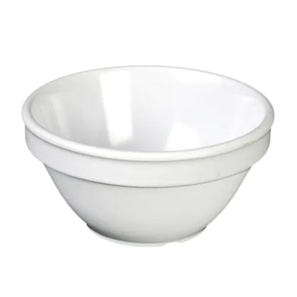 EcoQuality Bouillon Cup is ideal for serving up creamy soup, portions of salad, side dishes and more in these cups. The cup is made from durable, and reliable melamine material. These bouillon cups will perfectly fit any establishment. High quality affordable restaurant and household dinnerware.