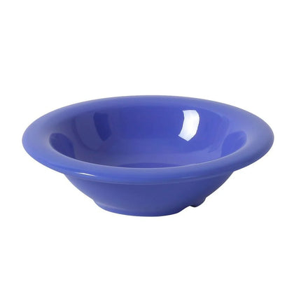 EcoQuality Fruit Bowl is made from durable and reliable melamine material. You can use these unique round bowls to serve such dishes like salads, appetizers, rice or miso soups. Thanks to the elegant Milestone collection style, the bowl will perfectly fit any food-serving establishment design. High quality affordable restaurant and household dinnerware.