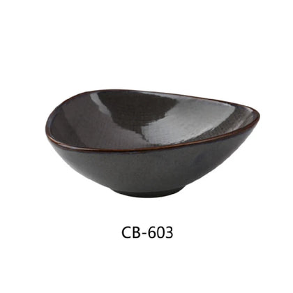 This sauce bowl features a distinctive basket weave design that enhances presentation while providing durability. Its microwave and dishwasher-safe attributes make it suitable for high-frequency use in restaurants, catering, and institutional kitchens, supporting operational efficiency and consistent food presentation. Elevate your dining experience with the EcoQuality dinnerware.
