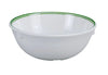 Deep Nappie is a perfect solution for serving various dishes. For example, you can serve cereal, salads, polenta, rice, chicken soup and many more in this white nappie. Made from a durable, high-quality, and reliable melamine material. All Pine Tree collection items have a stylish appearance and suit not only restaurants or catered events but also other food-serving establishments allowing you to elevate your dining experience with these high quality affordable restaurant dinnerware.
