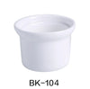 This versatile Soup Bowl/Onion Soup Crock is offering a unique and affordable design. Crafted from sturdy, high-quality porcelain in a clean bone white color, this dish is built to last for many years while maintaining its original appearance. It has 8 Oz capacity, making it perfect for serving individual portions of soups, stews, or even baked dishes in restaurant, cafes, and home dining. High quality and affordable dinnerware.
