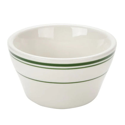 This bouillon cup measures 4 inches in diameter with a 7.25 Oz capacity, it's perfectly sized for individual servings of clear soups, consommés, or small portions of stew. Crafted from high-quality porcelain, this bowl is both durable and versatile, making it an excellent addition to any dining setting such as restaurant, cafes, and home use. Elevate your dining experience with the EcoQuality dinnerware.
