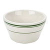 This bouillon cup measures 4 inches in diameter with a 7.25 Oz capacity, it's perfectly sized for individual servings of clear soups, consommés, or small portions of stew. Crafted from high-quality porcelain, this bowl is both durable and versatile, making it an excellent addition to any dining setting such as restaurant, cafes, and home use. Elevate your dining experience with the EcoQuality dinnerware.