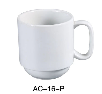 Nothing is more satisfying than starting your day with a steaming cup of coffee. This prime mug allows you to get the most out of your drink. It offers a classic design that is both convenient and functional. It is made from durable porcelain construction to ensure that it will last a long time. High quality and affordable drinkware.