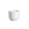 4.5oz porcelain cup, 2.75” bone white coffee & tea cup. Durable, microwave, oven & dishwasher safe. Ideal for espresso, cafes, restaurants, hotels & home kitchens. Elegant and functional design.