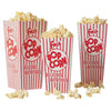 41044CS to 41048CS - 0.75–1.75oz, 500/Case, 3 Sizes Benchmark Popcorn Scoop Boxes