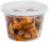 Clear Heavy Duty Plastic Food Storage Container with Lid
