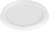 Disposable Secure Fit Covers Lids for 4oz Squat Foam Cups