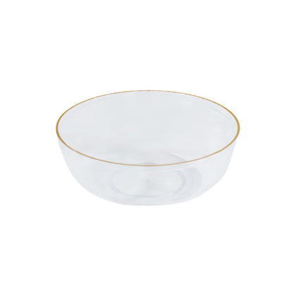 6oz disposable plastic round bowl reusable wedding baby shower reception event round dessert bowl plastic soup container soup bowl clear crystal like plastic disposable tableware elegant sundae