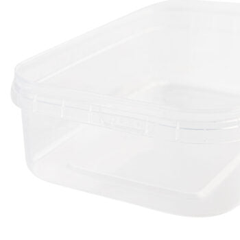 24oz rectangular food storage container leak proof tamper evident food grade bpa free restaurant supplies deli container microwave safe meal prep stackable arts crafts air tight