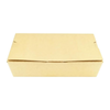 46oz Kraft Paperboard Folding Disposable Takeout Container Bio Box