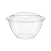 Clear Disposable PLA Salad Container Bowls with Dome Lids
